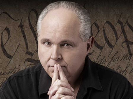 Rush Limbaugh and Crystal Bernard were rumored to be together.